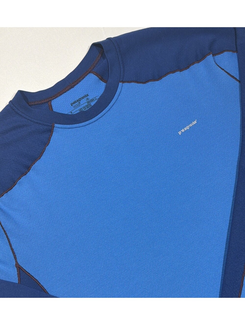 Patagonia Mens Capilene Lightweight Baselayer Long Sleeve Blue Medium